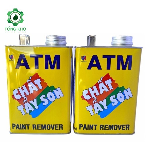 Chất tẩy sơn ATM, dung dịch tẩy sơn trên mọi chất liệu dung tích 875ml  - Tổng kho kim khí điện nước