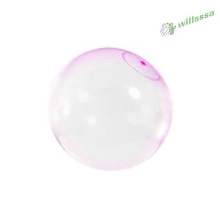 [willss] Bule Balloon Inflatable Funny Toy Lightweight and Delicate Ball Fashionable and Lovely Dura