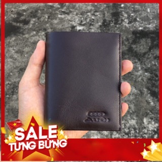 VÍ NAM DÁNG ĐỨNG CAO CẤP - VÍ NAM DA BÒ THẬT KIỂU DÁNG ĐỨNG THANH LỊCH - MÃ V23