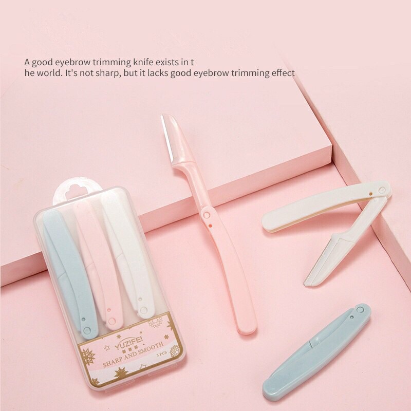 SET 3 DAO CẠO LÔNG MÀY TIỆN DỤNG CHO NỮ | BigBuy360 - bigbuy360.vn