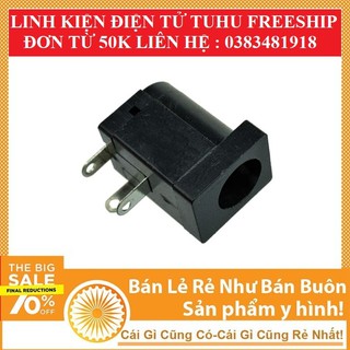 Jack DC 5.5x2.1mm Cái đực