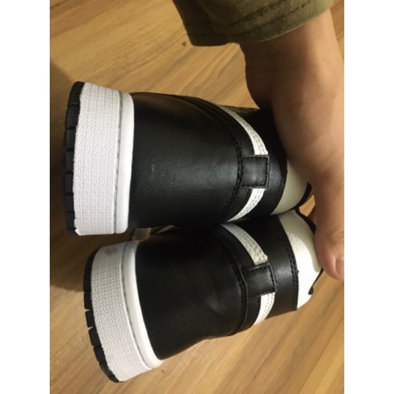 [FREESHIP] Giày thể thao Nam/Nư cao cổ hoạ tiết Đen Trắng | BigBuy360 - bigbuy360.vn