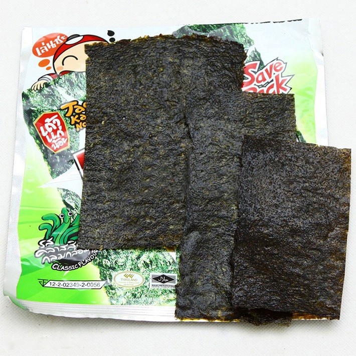 [2 Vị] Snack Rong Biển Tao Kae Noi Big Bang Gói 6gr - Thái Lan