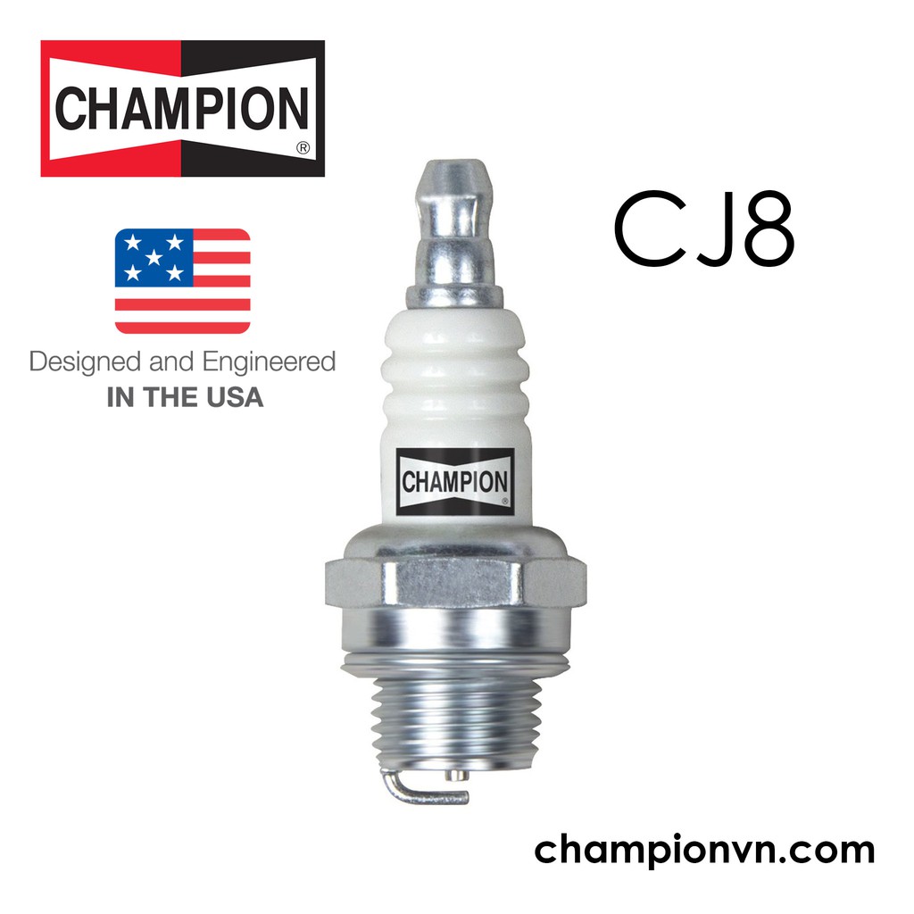 Bugi 2 thì Champion USA dành cho máy cưa, máy cắt cỏ