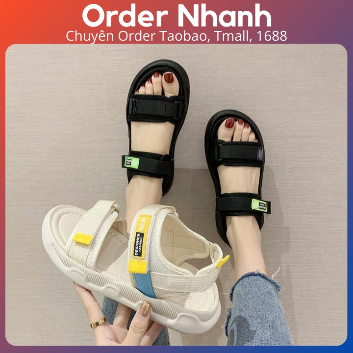 Giày sandal nữ cao cấp phong cách Hàn Quốc ulzzang Order