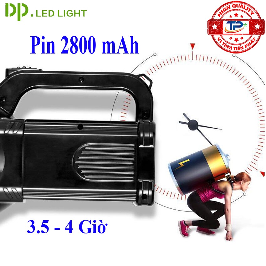 Đèn Pin LED Có Sạc tích điện 2 trong 1 Siêu Sáng DP-7320 / DP Led Light đa năng