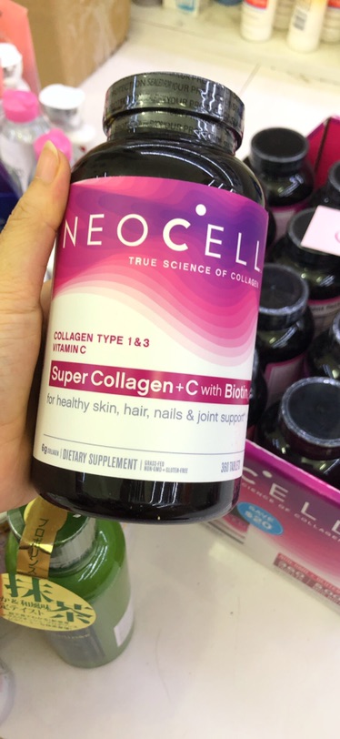 Collagen Neocell super collagen+c hàng mỹ ,colagen neocell 360 viên