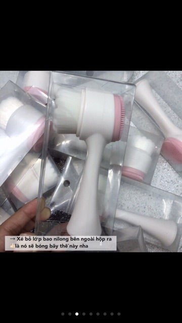 Cọ rửa mặt 2 đầu | BigBuy360 - bigbuy360.vn