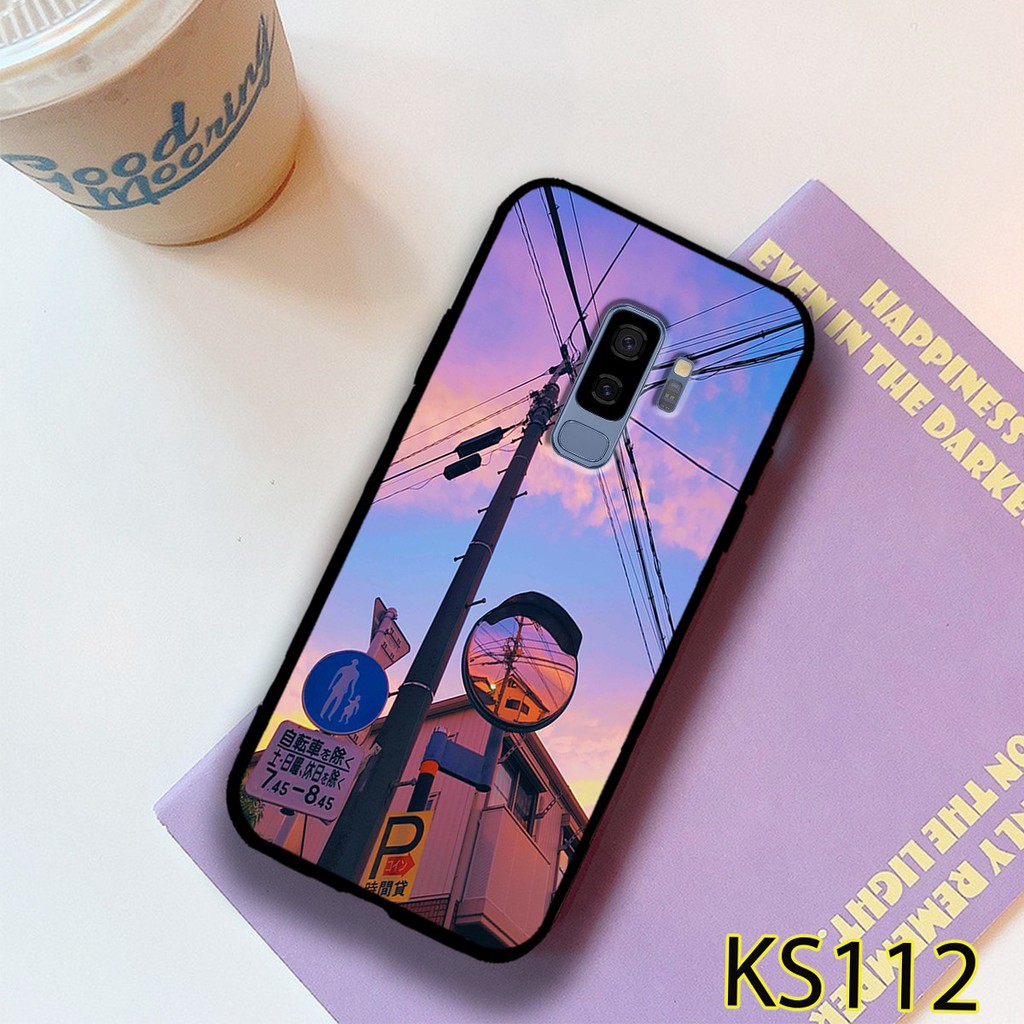 Ốp lưng Samsung S8/S8 Plus/S9/S9 Plus in hình Thành phố về đêm siêu đáng yêu, độc, lạ_KINGSTORE.HN_Ốp SS S8/S8P/S9/S9P