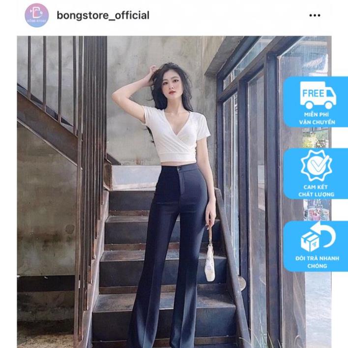 [🌸HOT🌸] Áo Croptop CHÉO NGỰC cổ V (kèm ẢNH THẬT)