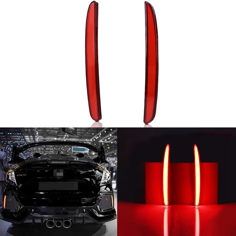 Đèn LED phanh xe phản quang cho Honda Civic Type R 2016-2018