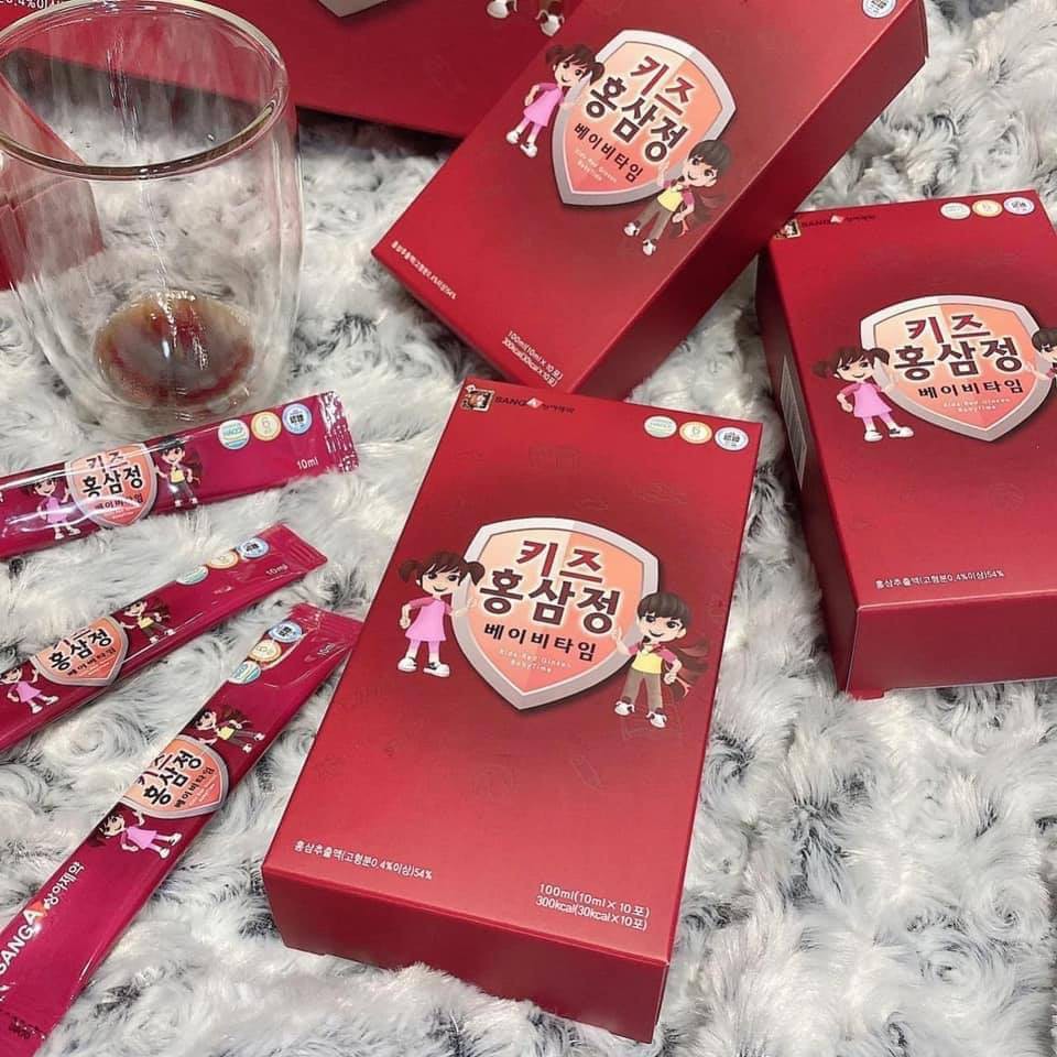 NƯỚC UỐNG HỒNG SÂM BABY SANGA HÀN QUỐC CHÍNH HÃNG - 5849