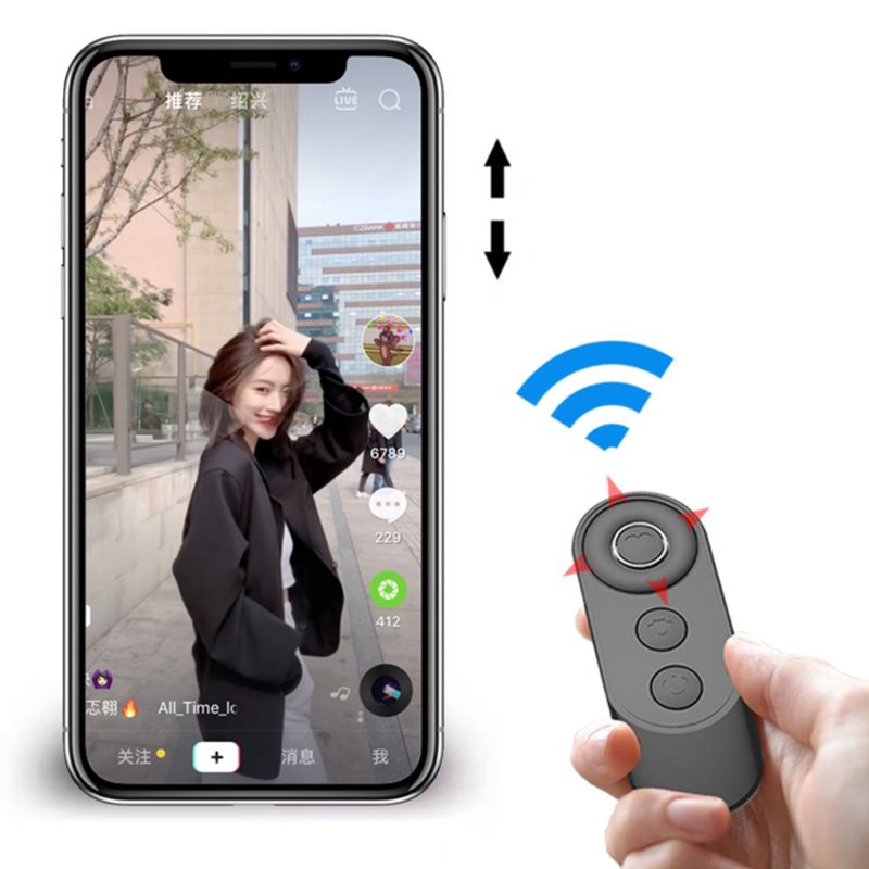 Điều khiển từ xa chụp ảnh không dây tiện lợi dành cho điện thoại | BigBuy360 - bigbuy360.vn
