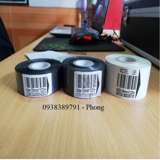 Sỉ 12 cuộn ruybang in date 25mm, film in date sử dụng cho máy in date dy8, hp241b