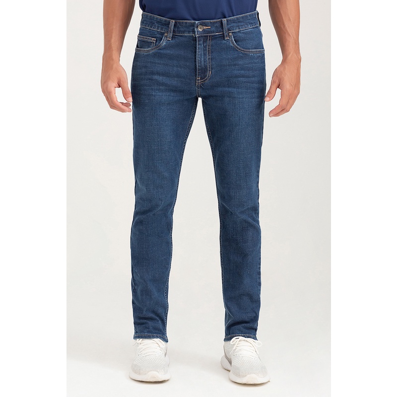 Quần jeans nam form ôm , thời thượng, trẻ trung, chất liệu cao cấp John Henry - JN22FH32-SL