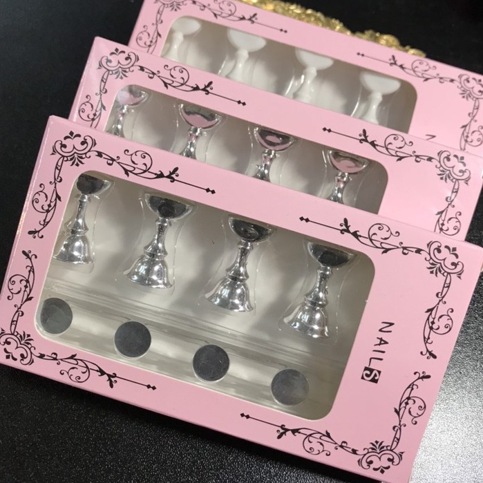 Đế Móng Mẫu - Chân Đế Gắn Móng Úp Nail Box Làm Móng Mẫu Nam Châm