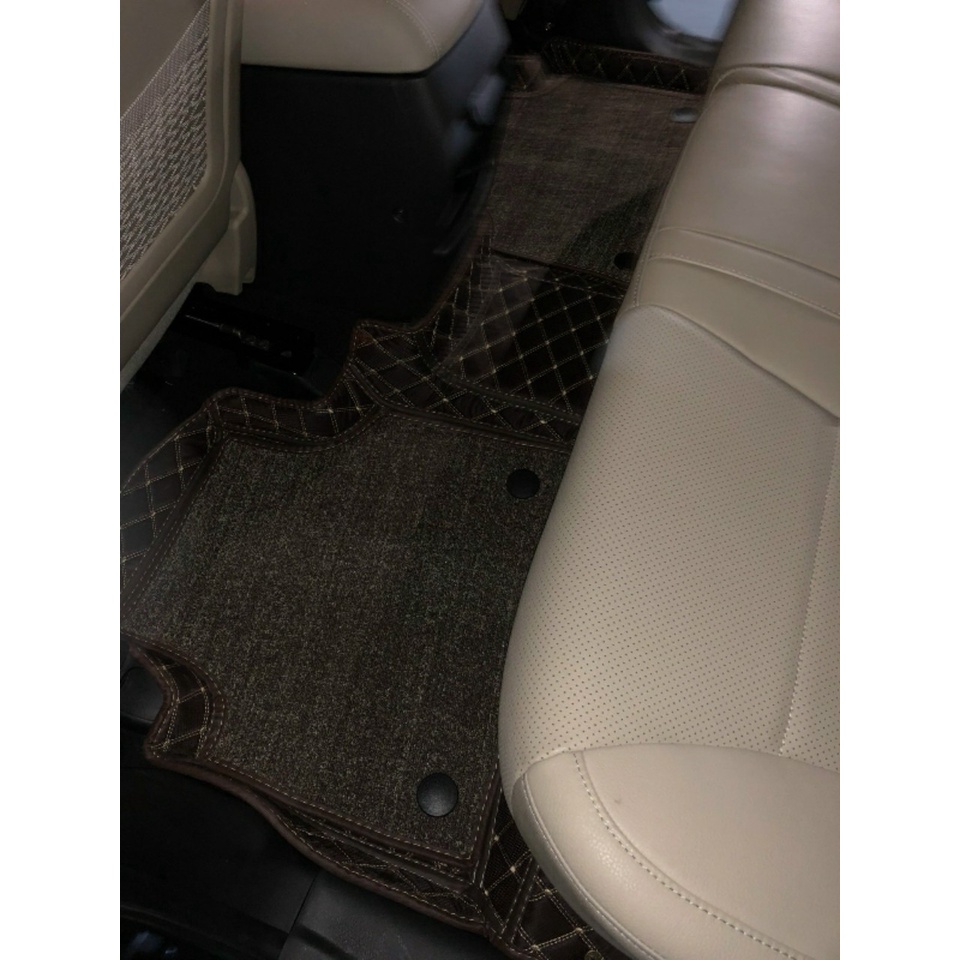 Thảm lót sàn ô tô 5D 6D da cao cấp cho Kia Sorento 2021 - 2022 chống nước không mùi trải kín sàn xe