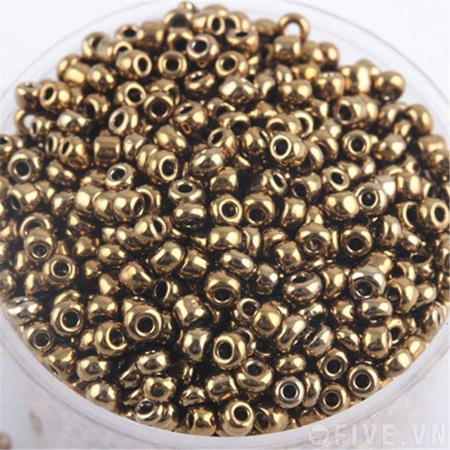 100g Hạt Cườm Tấm Trang Trí