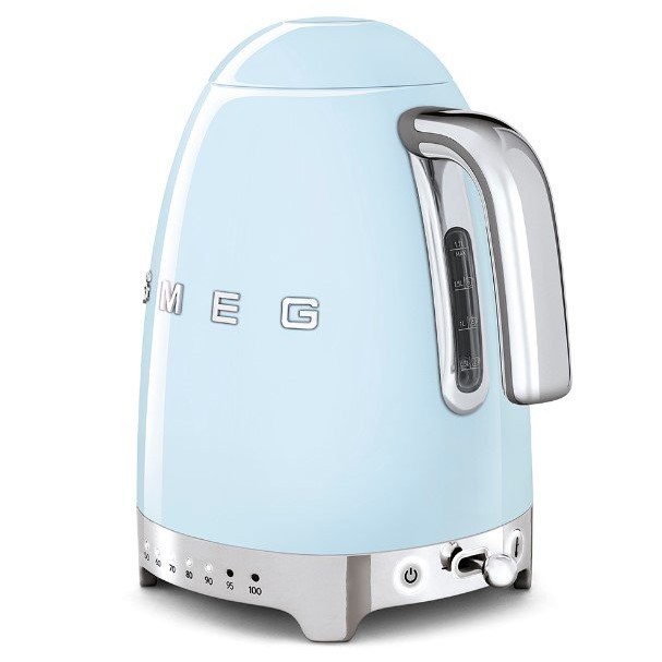 Ấm siêu tốc SMEG KLF04PBEU - ấm đun nước có điều chỉnh nhiệt độ [nhập Đức chính hãng]