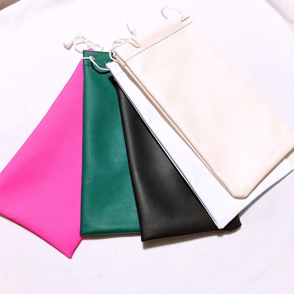 Túi da đựng kính mắt -gọng kính giả cận thời trang nhận cắt mắt cận viễn loạn | BigBuy360 - bigbuy360.vn