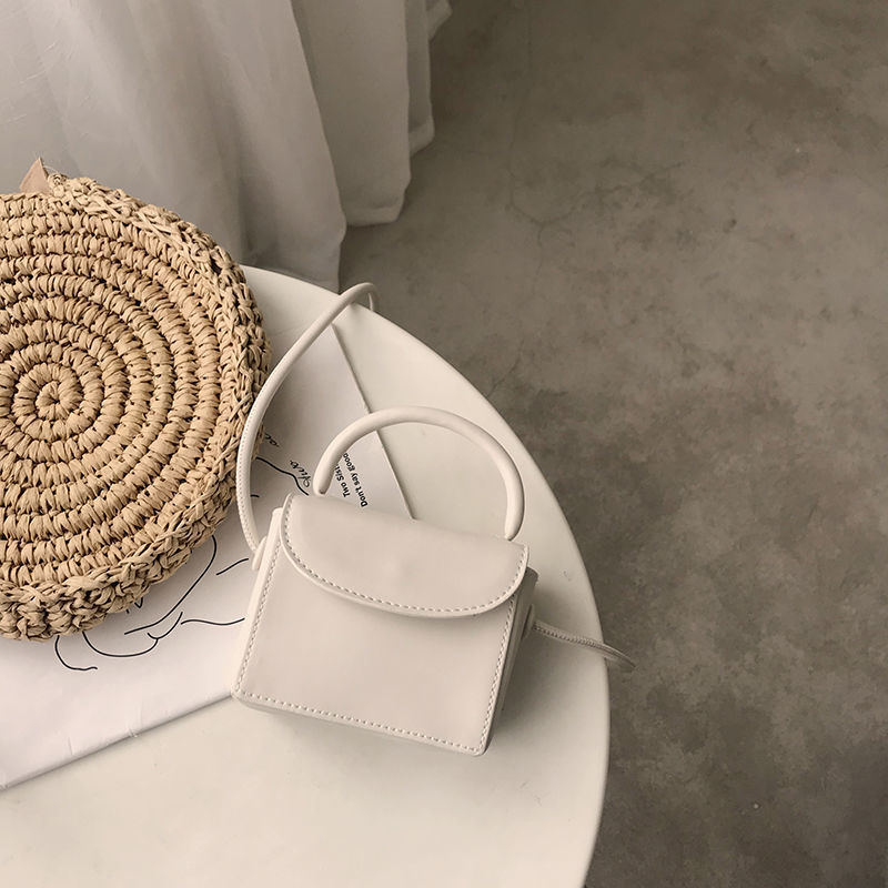 Túi da đeo chéo cỡ nhỏ phong cách Hàn Quốc 2020 cho nữ