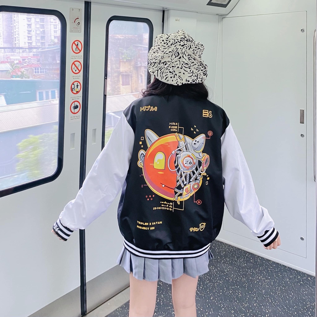 TRIPLE6 x SATAN BOMBER JACKET
