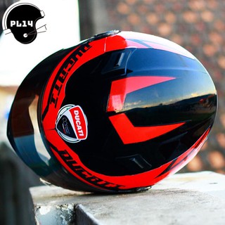 Decal Dán Mũ Bảo Hiểm Fullface Ducati - PC012