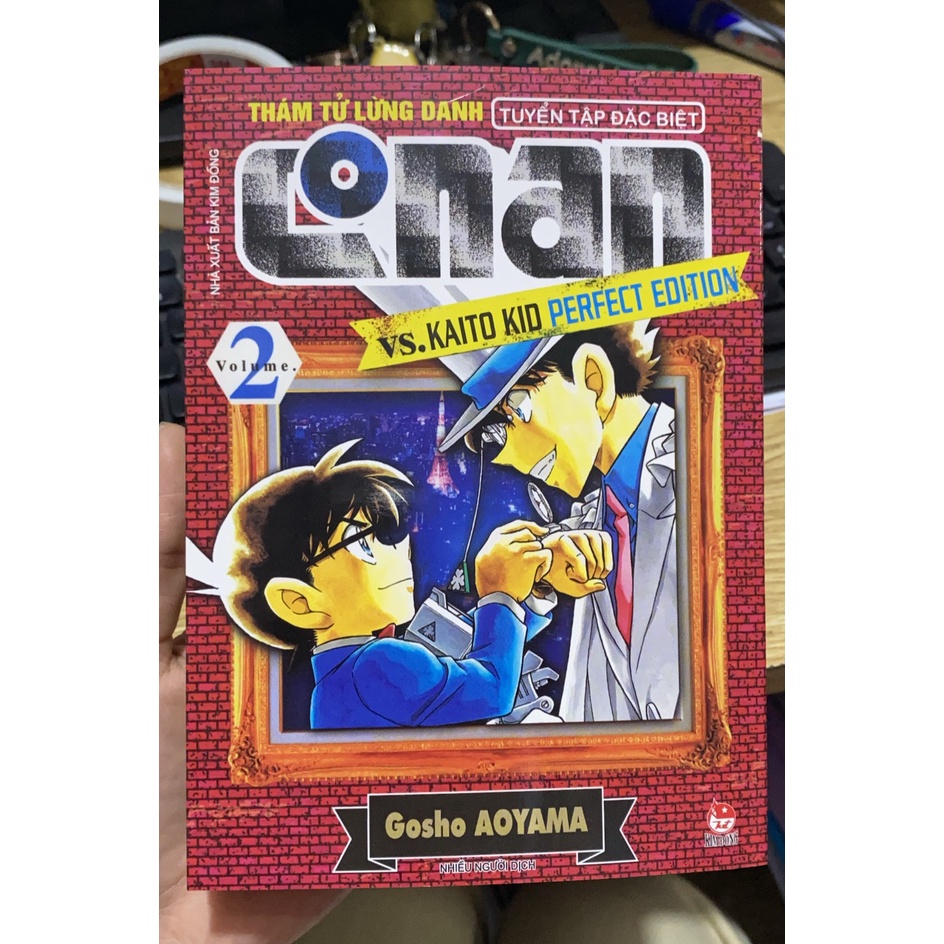 Sách - Thám tử lừng danh Tuyển tập đặc biệt tập 1 , tập 2 tặng kèm postcard ( Kim Đồng )