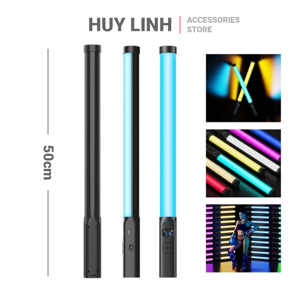 Ulanzi VL119 RGB Light Tube | Đèn ống cầm tay dài 50cm tích hợp 20 hiệu ứng ánh sáng thú vị