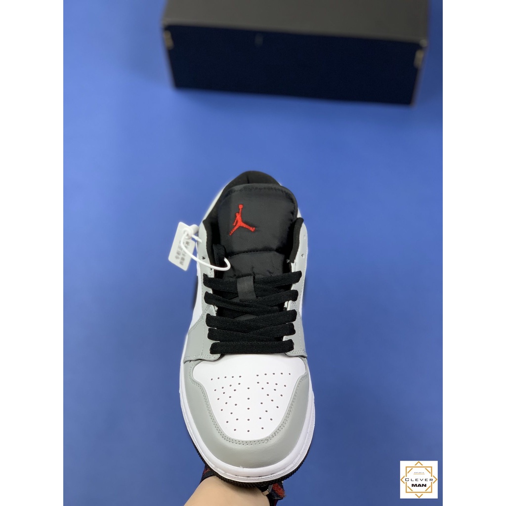 [FREESHIP+FULLBOX] Giày Thể Thao AIR JORDAN 1 Low Light Smoke Grey Xám Trắng Cổ Thấp Cực Phong Cách Clever Man Store