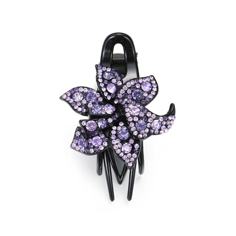 MAG Kẹp TóC HìNh Hoa ĐíNh Kim Cương Giả ThờI Trang Cho Nữ