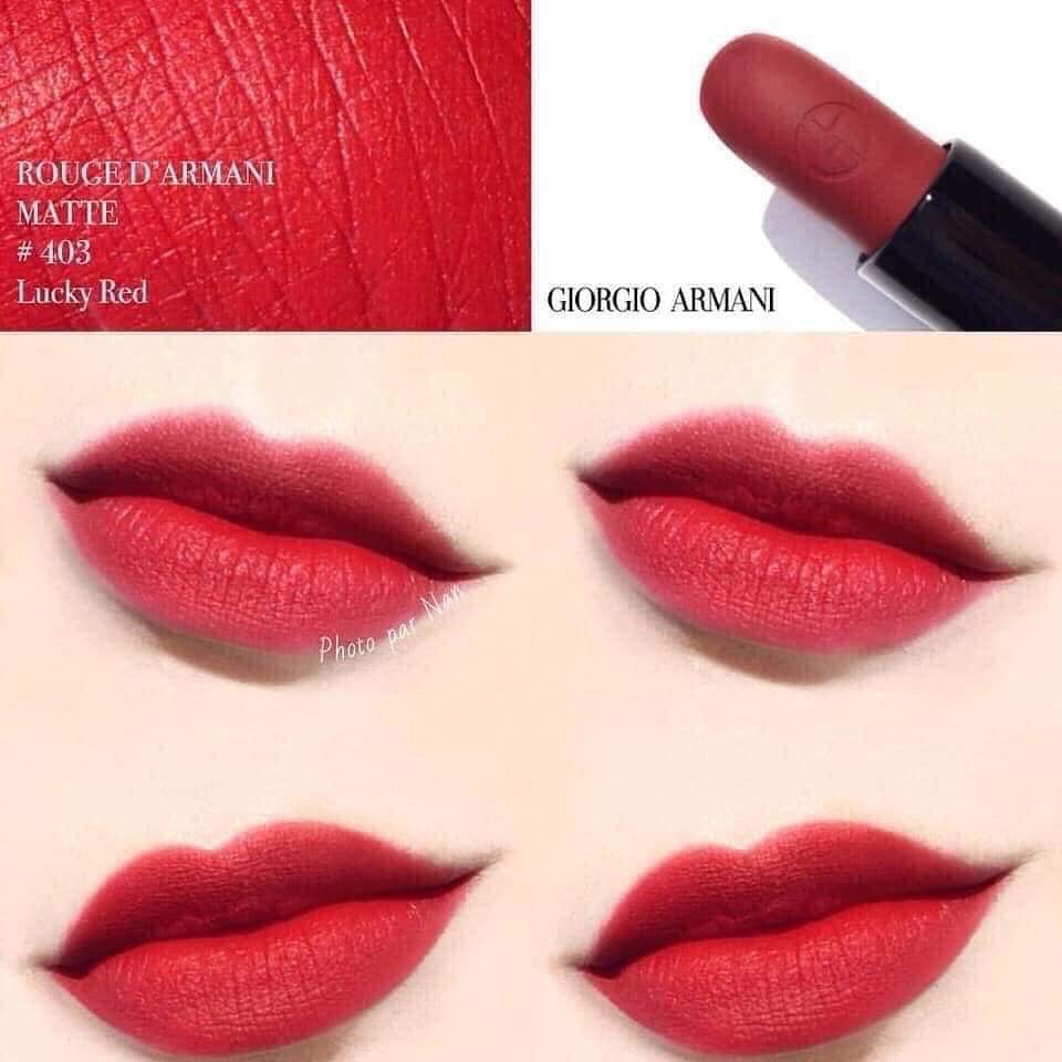 armani lucky red