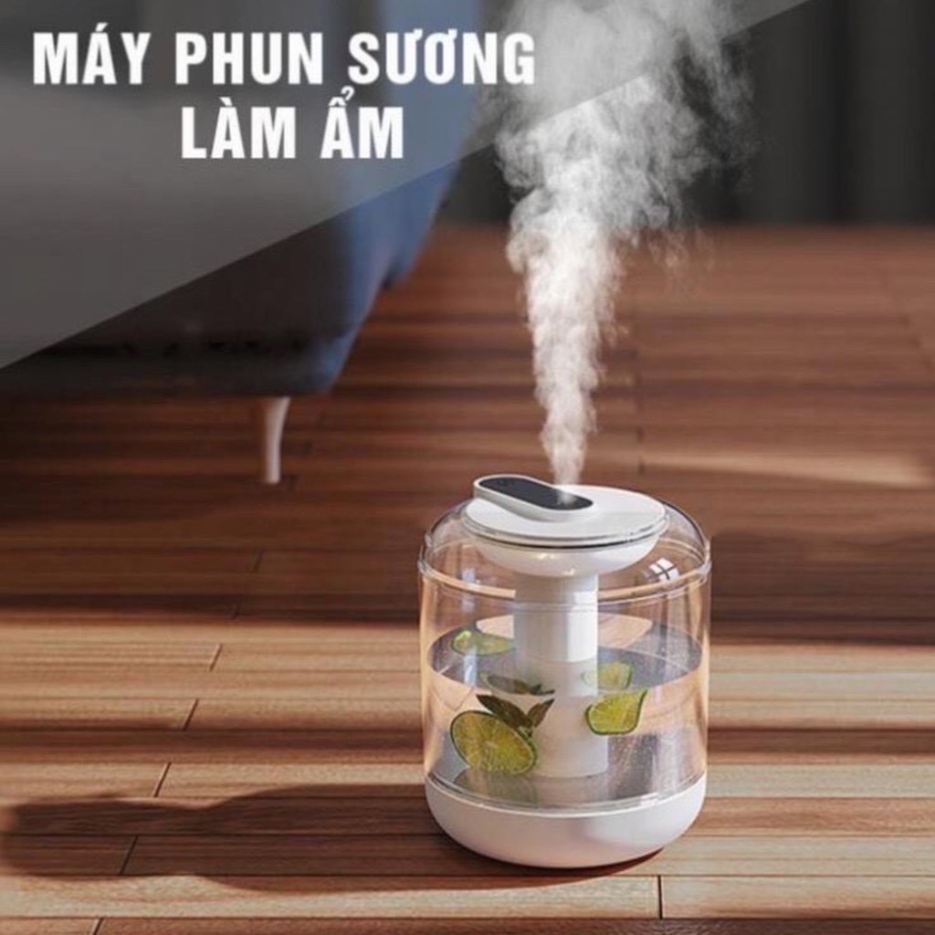 Máy phun sương khuếch tán tinh dầu cao cấp - Tạo độ ẩm - Có đèn ngủ  - Sạc USB tiện lợi - Dung tích 1000ML (HATB18)