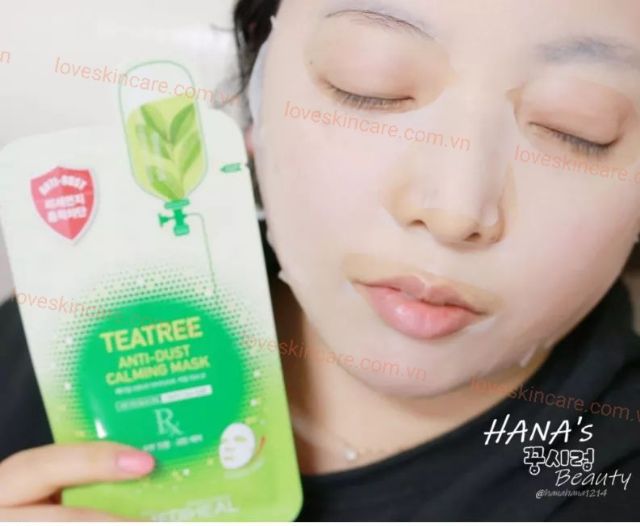 Mặt Nạ Giảm Mụn Làm Dịu Da Mediheal Tea Tree Anti-Dust Calming Mask