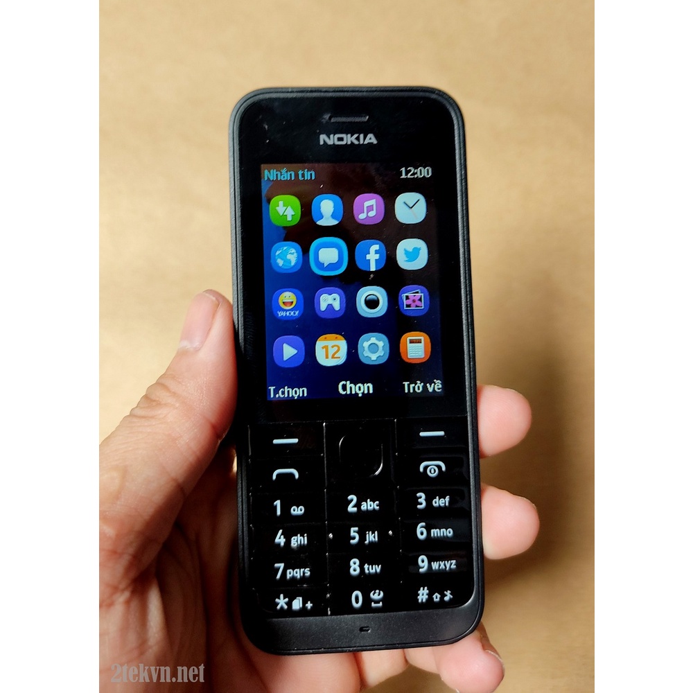 Điện thoại 2 sim giá rẻ Nokia 220 máy main zin chính hãng bảo hành 12 tháng