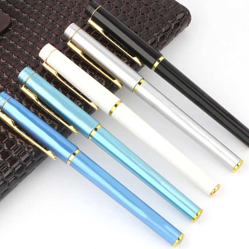 Bút Bi 0.5mm Vỏ Màu Vàng Sang Trọng