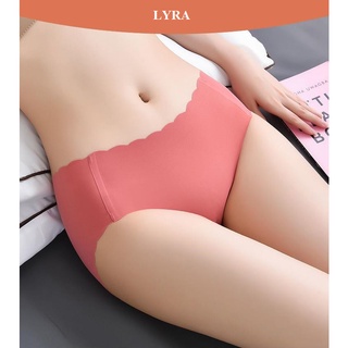 Quần lót, chip su nữ đúc lạnh viền sóng không đường may LYRA,dáng ôm tiện lợi thời trang-VXYPK0036