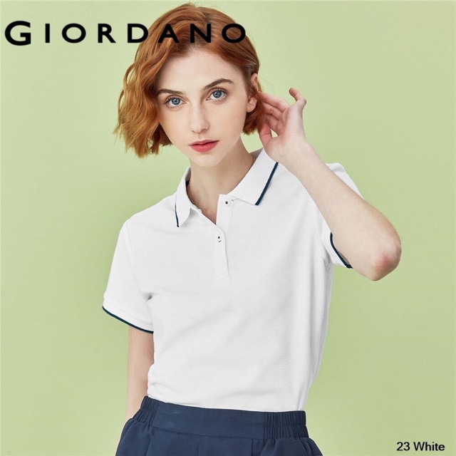 Áo polo nữ Giordano auth newtag