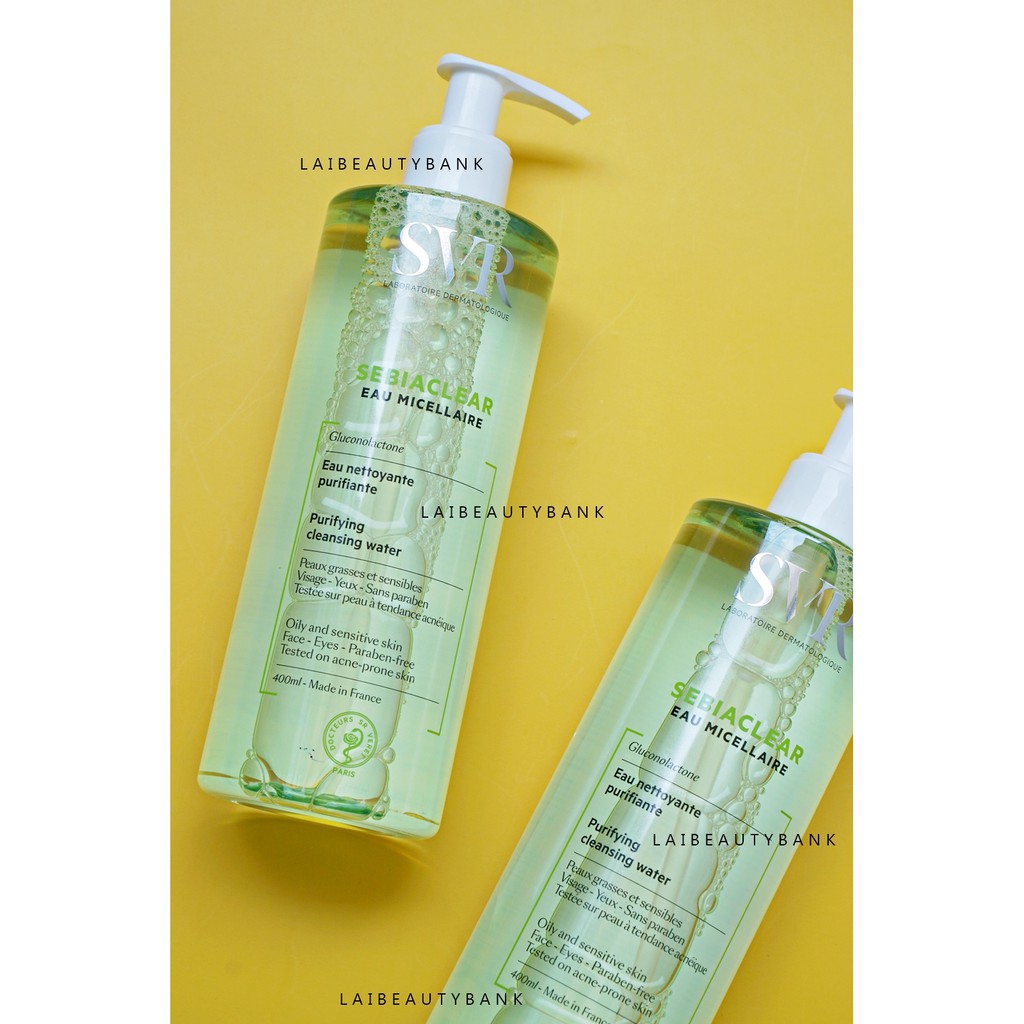 [400ml] Nước tẩy trang SVR Sebiaclear Eau Micellaire