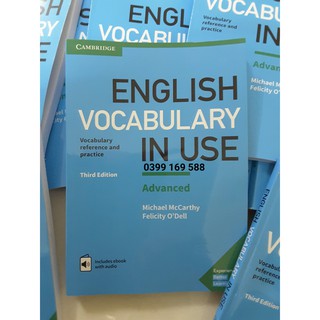 Cambridge English Vocabulary in Use Advanced 3rd Edition with answer