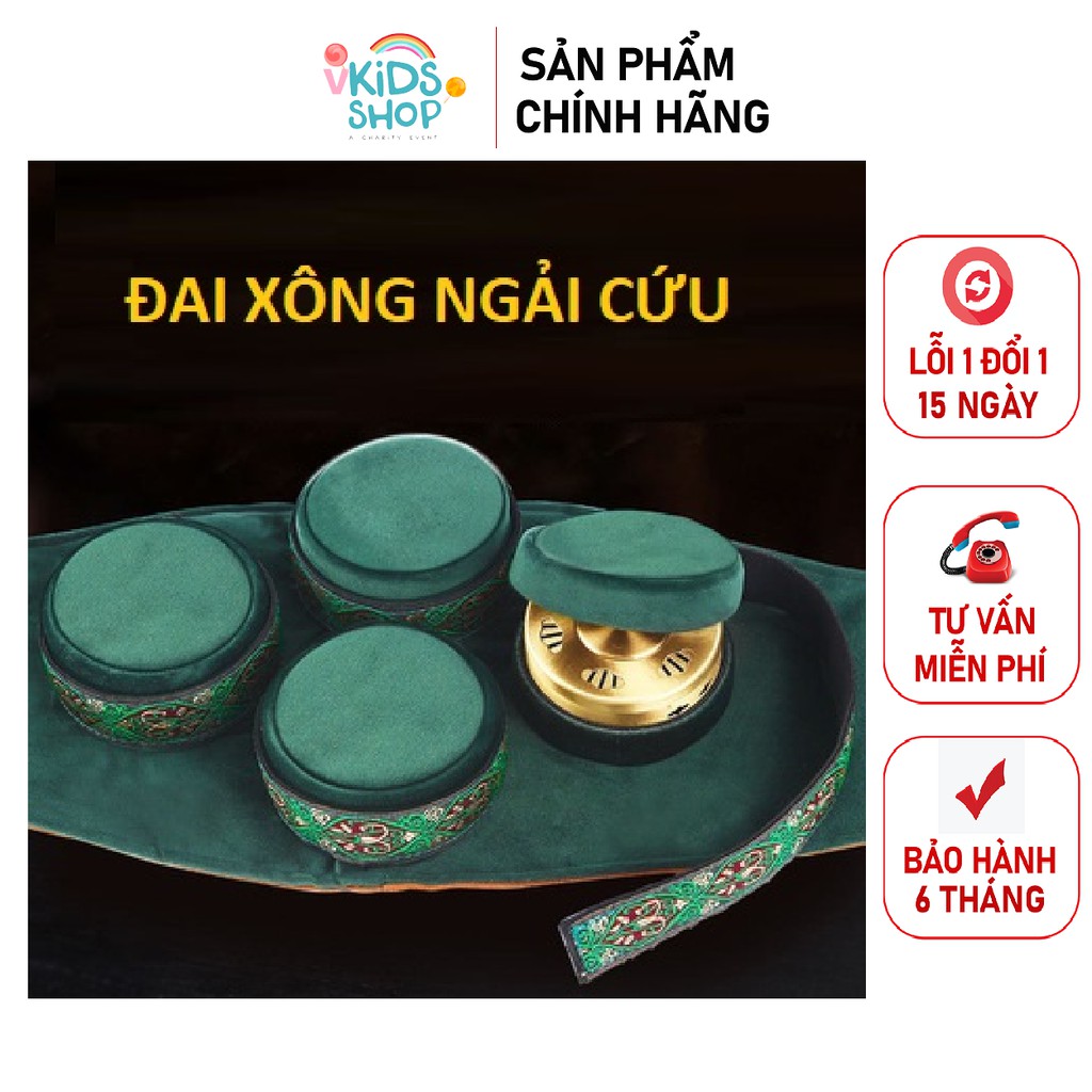 Đai xông ngải cứu kèm lư bạc - T7017