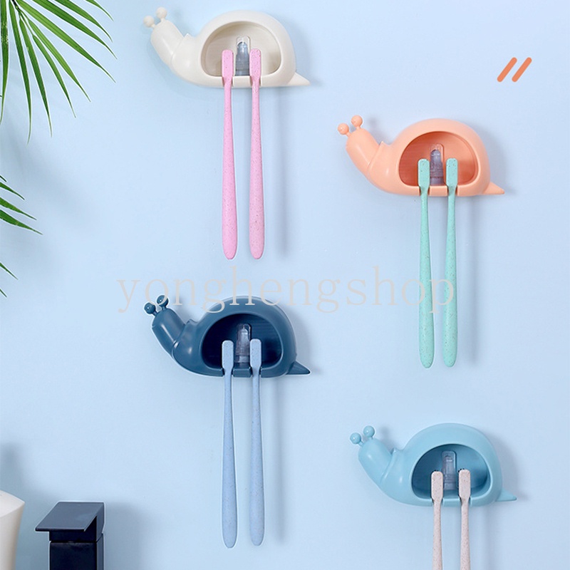 Giá Đỡ Bàn Chải Đánh Răng Hình Ốc Sên Dễ Thương Cho Bé