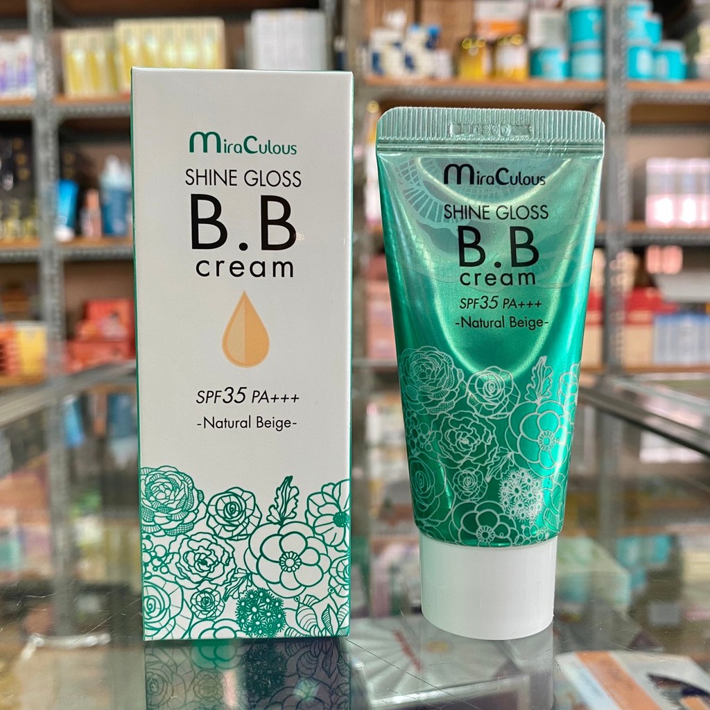 Kem BB Cream Trắng Da Kiểm Soát Dầu Miraculous Shine Gloss 30g