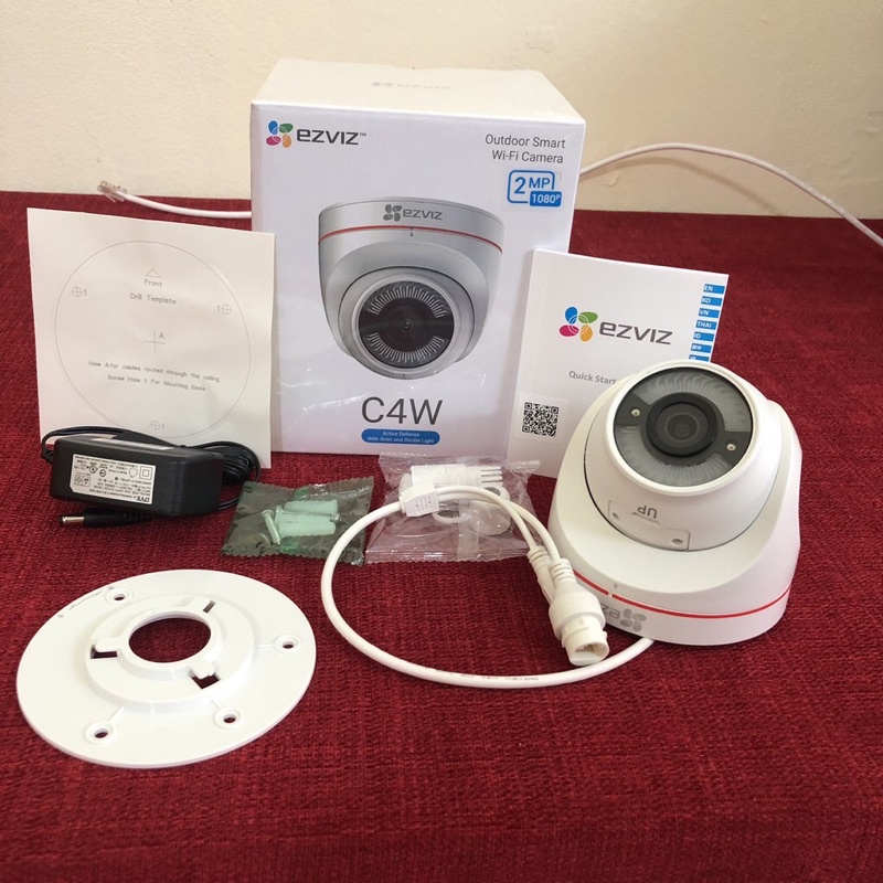 Camera IP WIFI 2M EZVIZ C4W C3WN CV288 1080P FULLHD C6N TY2 Còi Hú, đàm thoại 2 chiều HIKVISION (hàng chính hãng)