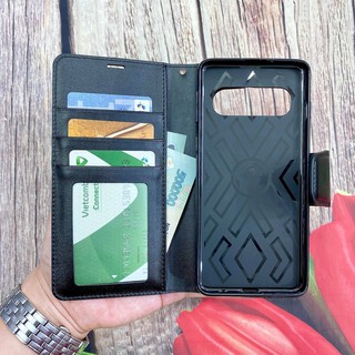 [FreeShip] Bao da Samsung Galaxy Note 8 dạng ví hiệu Hanman, ngăn đựng thẻ ATM và tiền tiện lợi