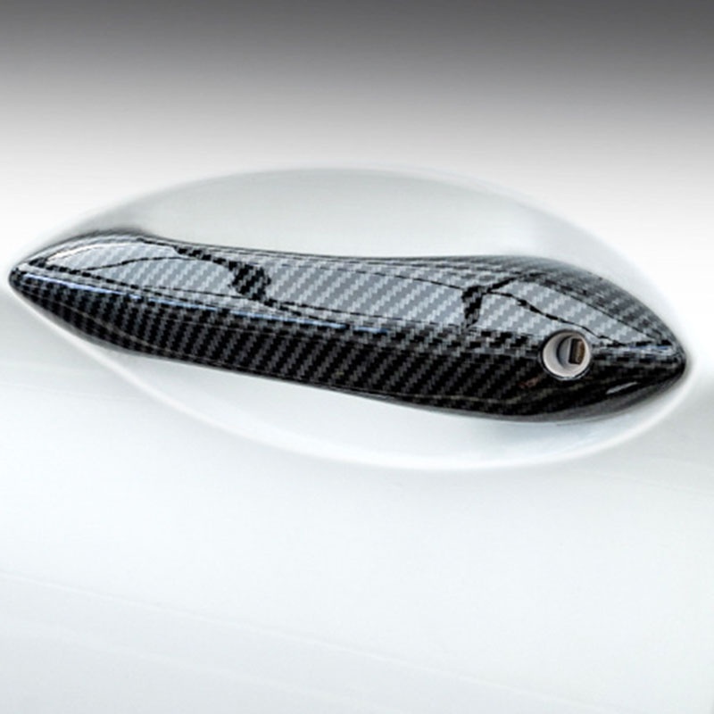Vỏ Bọc Tay Nắm Cửa Bằng ABS Sợi Carbon Cho BMW 5 6 7 Series F07 F10 F11 F06 F12 F13 F01 F02
