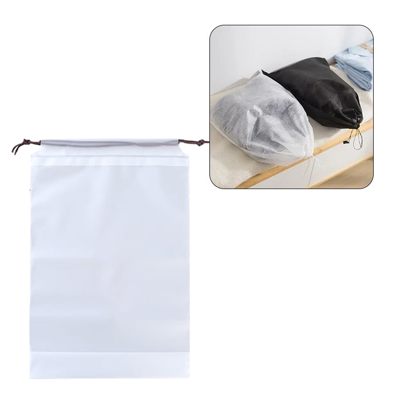 Túi Dây Rút Chất Liệu Cotton Mềm Mại Họa Tiết Hoạt Hình