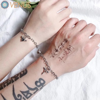 Set 2 vòng tay / vòng tay / dây chuyền tình bạn mặt hình trái tim có chuông từ tính phù hợp cho cặp đôi / bạn thân / bạn thân / bạn thân / bạn thân cho bạn thân