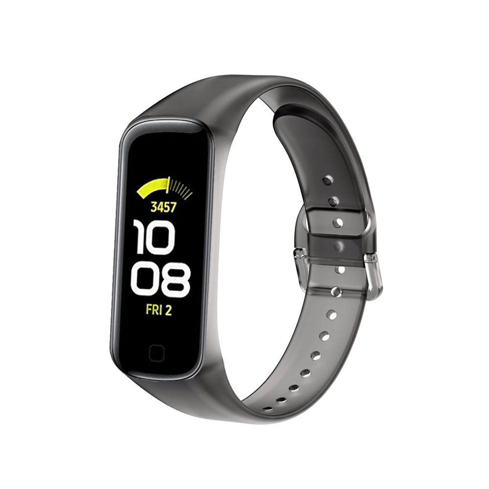 Dây Đeo Silicone Trong Suốt Cho Đồng Hồ Thông Minh Samsung Galaxy Fit 2 SM-R220