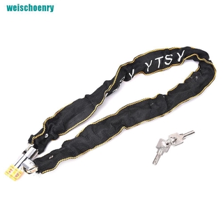 Ry●Bộ Xích Khóa Xe Đạp + 2 Miếng Đệm Bảo Vệ